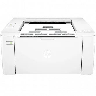 An image of a  HP LaserJet Pro M104a Printer.
