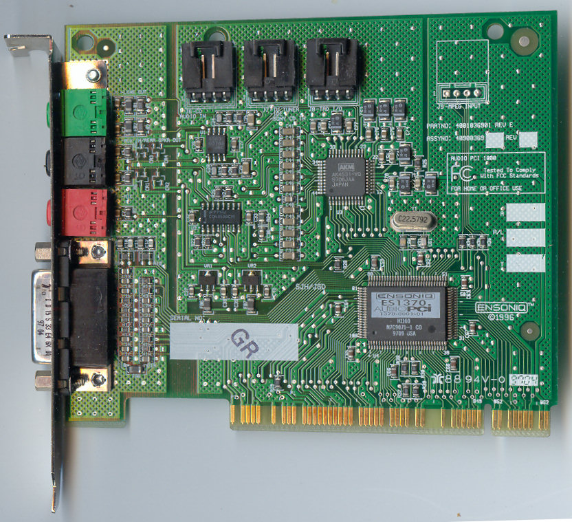 DIAMOND CMM-HP-5 REV C SOUNDBLASTER PRO AUDIO PC/104 ENTRYSCAN CP001025 