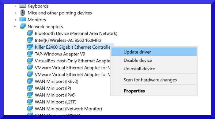 windows network device finder