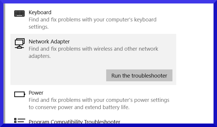Run the Windows Hardware and Devices Troubleshooter