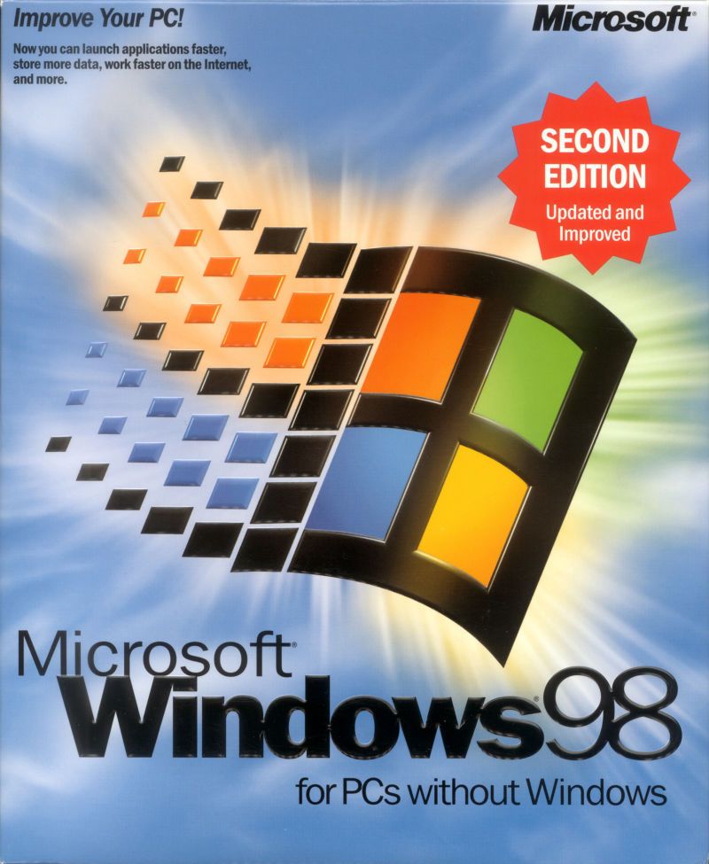 Windows 98 Second Edition Box