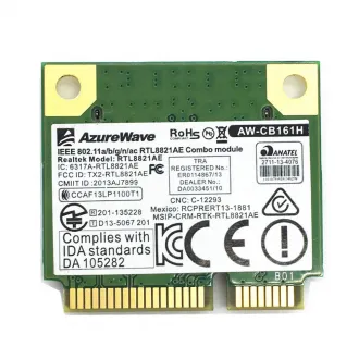 Realtek RTL8821AE Wireless\Bluetooth Combo Network Drivers