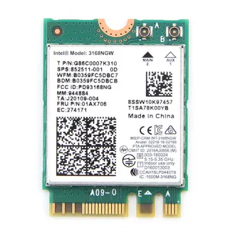 Intel Dual Band Wireless-AC 3168 Drivers (hp 3168ngw)