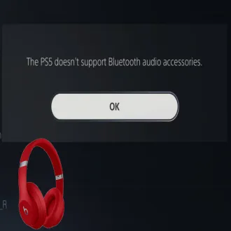 The PS5 Doesn't Support Audio Accessories.