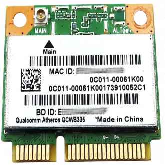 Qualcomm Atheros QCWB335 Mini PCI-Express Drivers