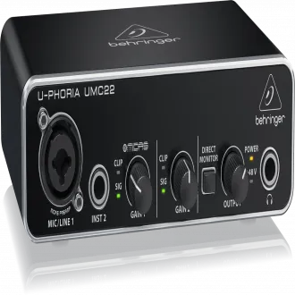 Behringer U-PHORIA UMC22 Drivers