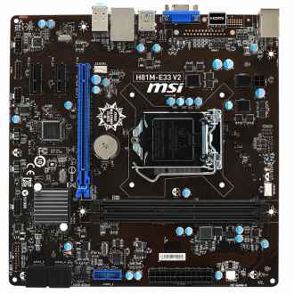 MSI H81M-E33 MS-7871 Motherboard Drivers