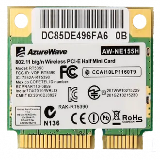 Azurewave AW-NE155H WLAN Network Adpater Drivers