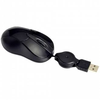 ONN Travel Mouse 3 Button w/ Retractable USB Cord Mouse Driver