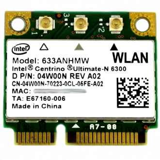 Intel Centrino Ultimate-N 6300 Mini PCI-E WiFi Card Drivers