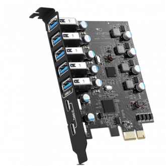 Yeeliya UP-7200 PCI-E to USB 3.0 7-Port Adapter Drivers