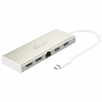 J5create JCD381 USB-C Dual HDMI Mini Dock Drivers