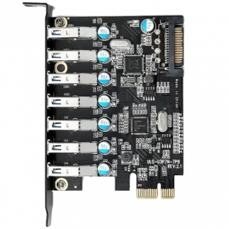 ULANSON ULS-U3P7N-7PB ULS  7 Ports USB 3.0 to PCI-E Drivers