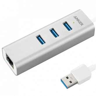 Anker A7514 3-Port USB 3.0 and Gigabit Ethernet Adapter Drivers
