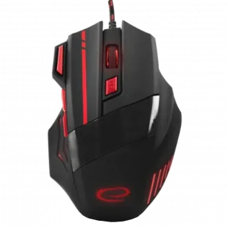 Esperanza EGM201R Wired 7D Gaming Optical Mouse USB MX201