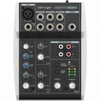 Behringer XENYX 502S Premium Analog 5-Input Mixer