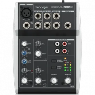 Behringer XENYX 502S Premium Analog 5-Input Mixer