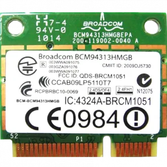 Broadcom BCM94313HMGB WiFi/BT Mini PCIe Adapter Drivers