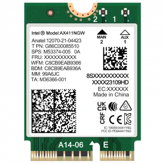 Intel AX411 (AX411NGW) WiFi/BT Network Adapter Drivers (Windows 10/11)