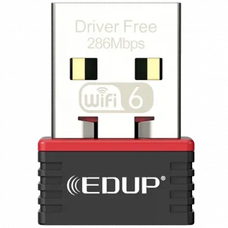 An image of a EDUP EP-AX300 High Speed USB2.0 WiFi Adapter.