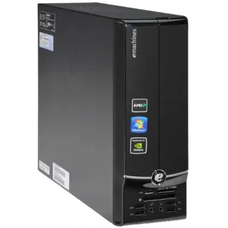 An image of  the eMachines EL1352G-01w Desktop tower.