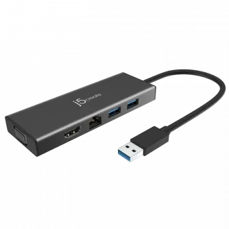 j5create JUD323 USB 3.0 Mini Dock HDMI/VGA/GBE/USB HUB Drivers