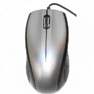 An image of a GE 14407 Wired Optical Mouse.