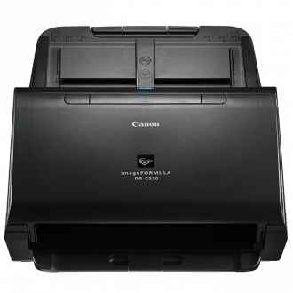 An image of a Canon imageFORMULA DR-C230 Document Scanner.