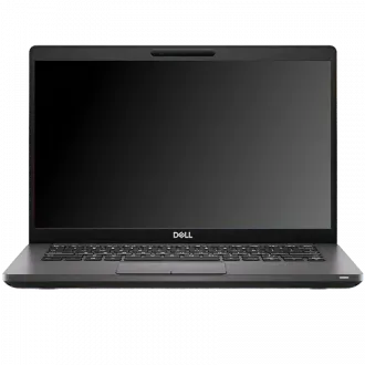 An image of a Dell Latitude 5400 opened showing the screen and keyboard.