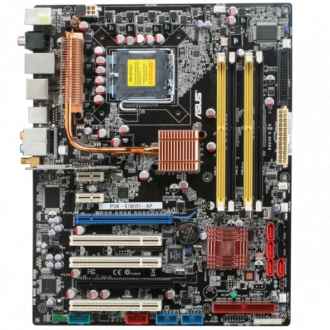 An image of the ASUS P5K-E Motherboard.
