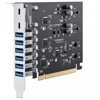 An image of a Inateck KU8212 PCIe Expansion Card.