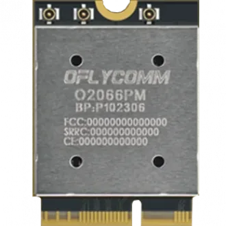 Qualcomm QCA2066 WiFi 6 M.2 Module.