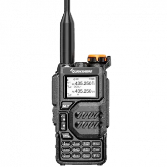 A QUANSHENG UV-K5 Two Way Radio.