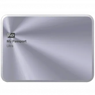 An image of a WD My Passport Ultra 1TB External Hard Drive WDBTYH0010BSL.