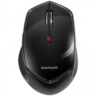 An image of a Blackweb Wireless Bluetooth Mouse model BWA18HO017.