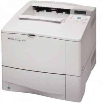 An image of a HP LaserJet 4100 Printer.