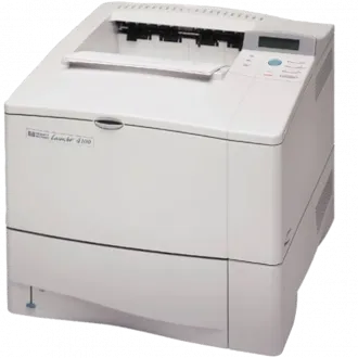 An image of a HP LaserJet 4100 Printer.