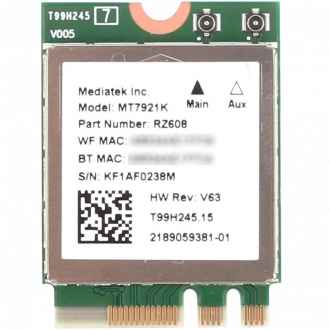 MediaTek MT7921/MT7921K Wireless LAN/BT Driver (AMD RZ608/RZ616)