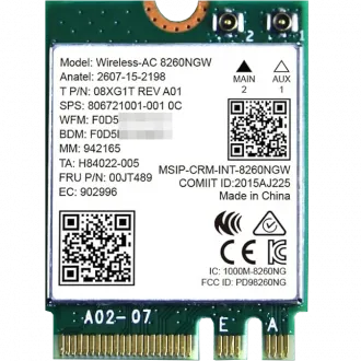 Intel 8260NGW Wireless-AC M.2 Adapter Drivers