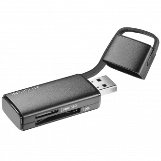 Insignia NS-DCR30S2K USB 3.0 Card Reader