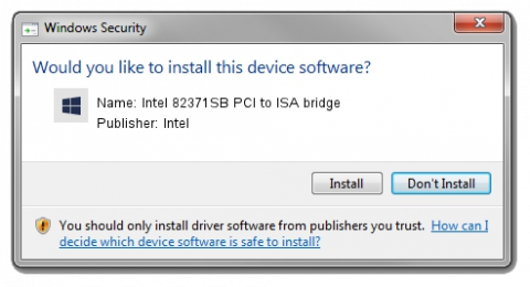 Drivers intel 82371ab eb pci to usb for Windows 7