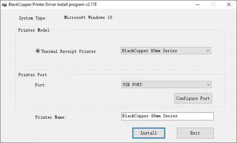 Installer Printer Driver