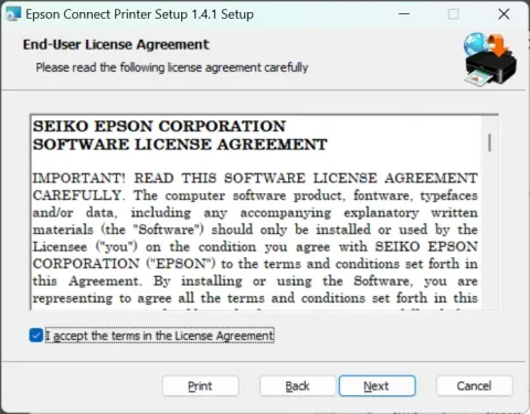 License agreement