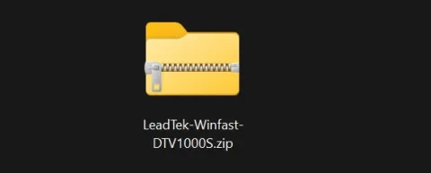 The downloaded LeadTek-Winfast-DTV1000S.zip