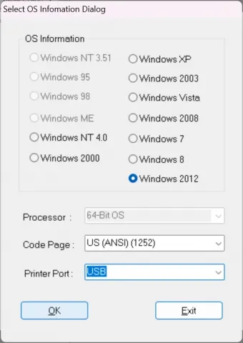 Sewoo install options 2