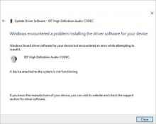 How to Fix IDT High Definition Audio CODEC Driver (Windows 10)