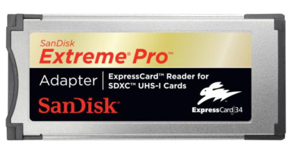 Extreme Pro SDXC UHS-I ExpressCard Adapter driver