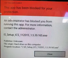 [Solved] An Administrator Has Blocked You from Running This App