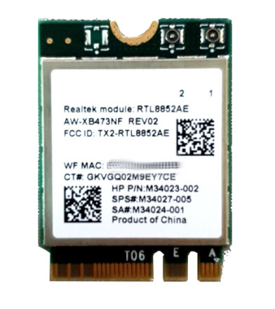Realtek 8852AE WLAN Driver