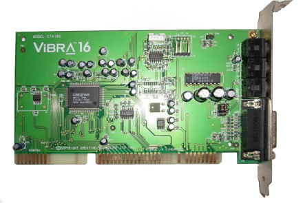 Sound Blaster VIBRA 16 Drivers